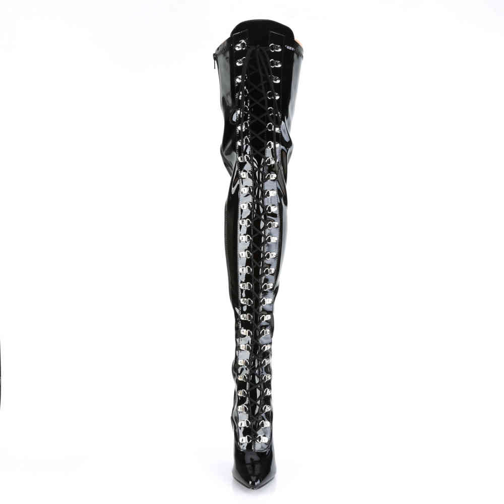 Pleaser - SEDUCE-3024 Overknee boots - Black
